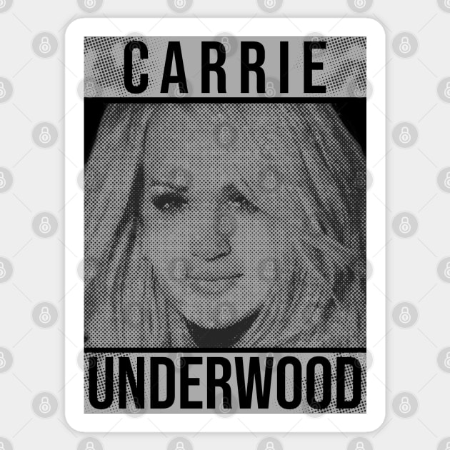 Carrie Underwood // illustrations Sticker by Degiab